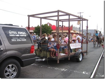 IMG_8101 Little Jungle Child Care Center Float in the Rainier Days in the Park Parade on July 11, 2009