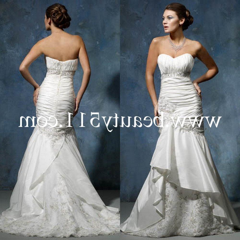 2010 fall laced embroidery wedding dress bridal wear WDAH0479 China