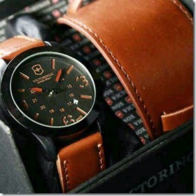 Victorinox paket Combo Leather brown