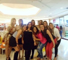 encontro de blogueiras e leitoras norte shopping 