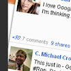 Google+ Search Widget