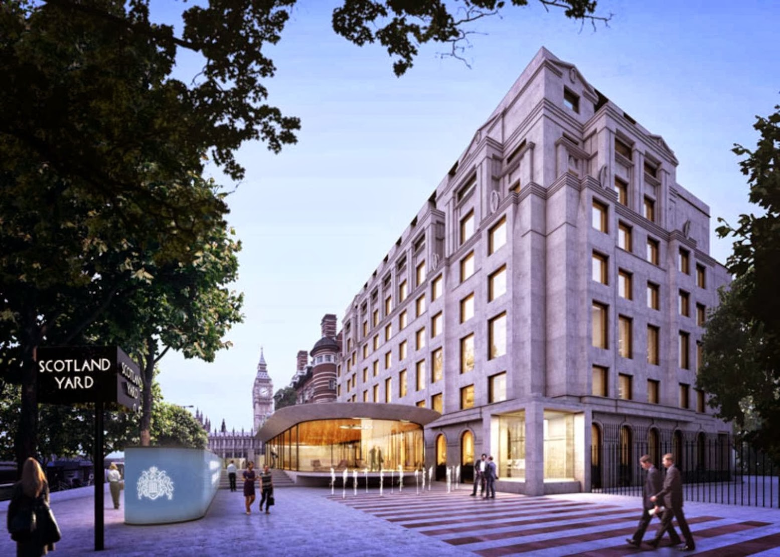 Londra, Regno Unito: [AHMM WINS NEW MET POLICE HQ CONTEST]