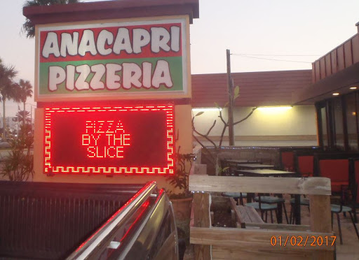 Pizza Restaurant «Anacapri Pizzeria», reviews and photos, 605 N Atlantic Ave, Cocoa Beach, FL 32931, USA