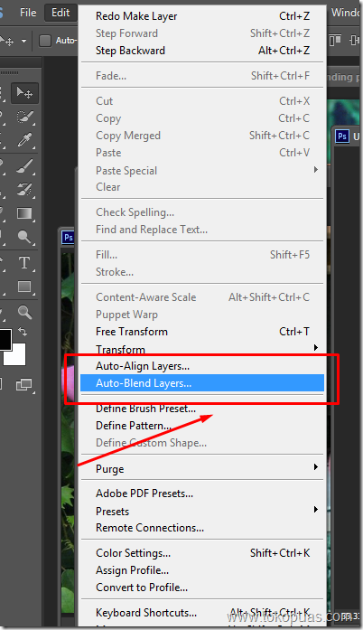 tutorial efek membuat blending mode options tutorial efek membuat blending mode options