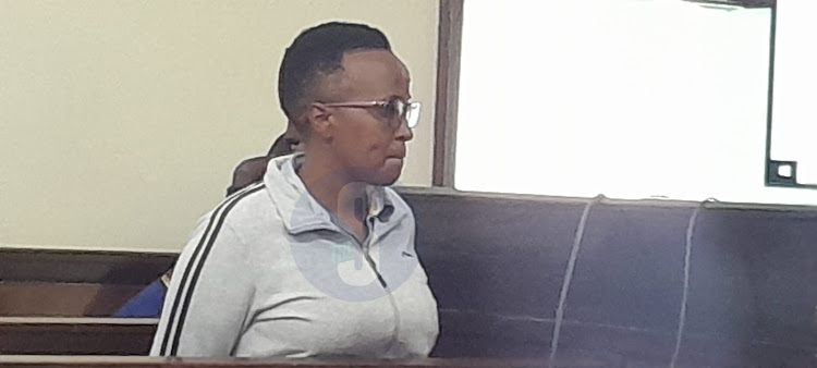 Winnie Maina at the High Court in Eldoret where she was found guilty of murder, on May 9, 2024