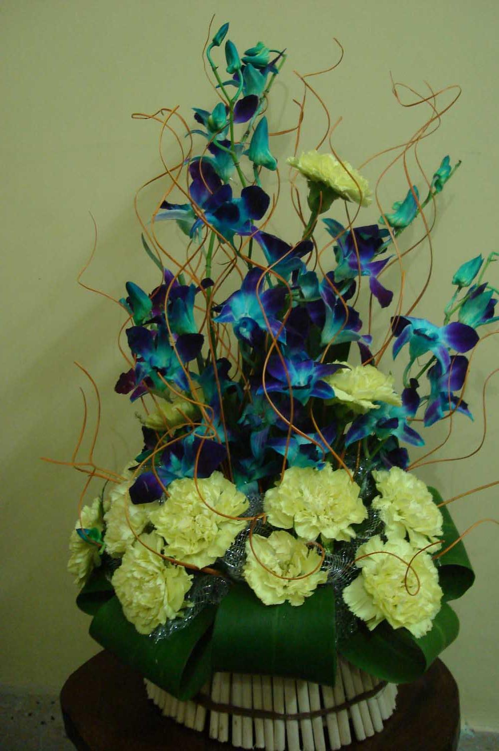 Orchid Carnation Bouquet