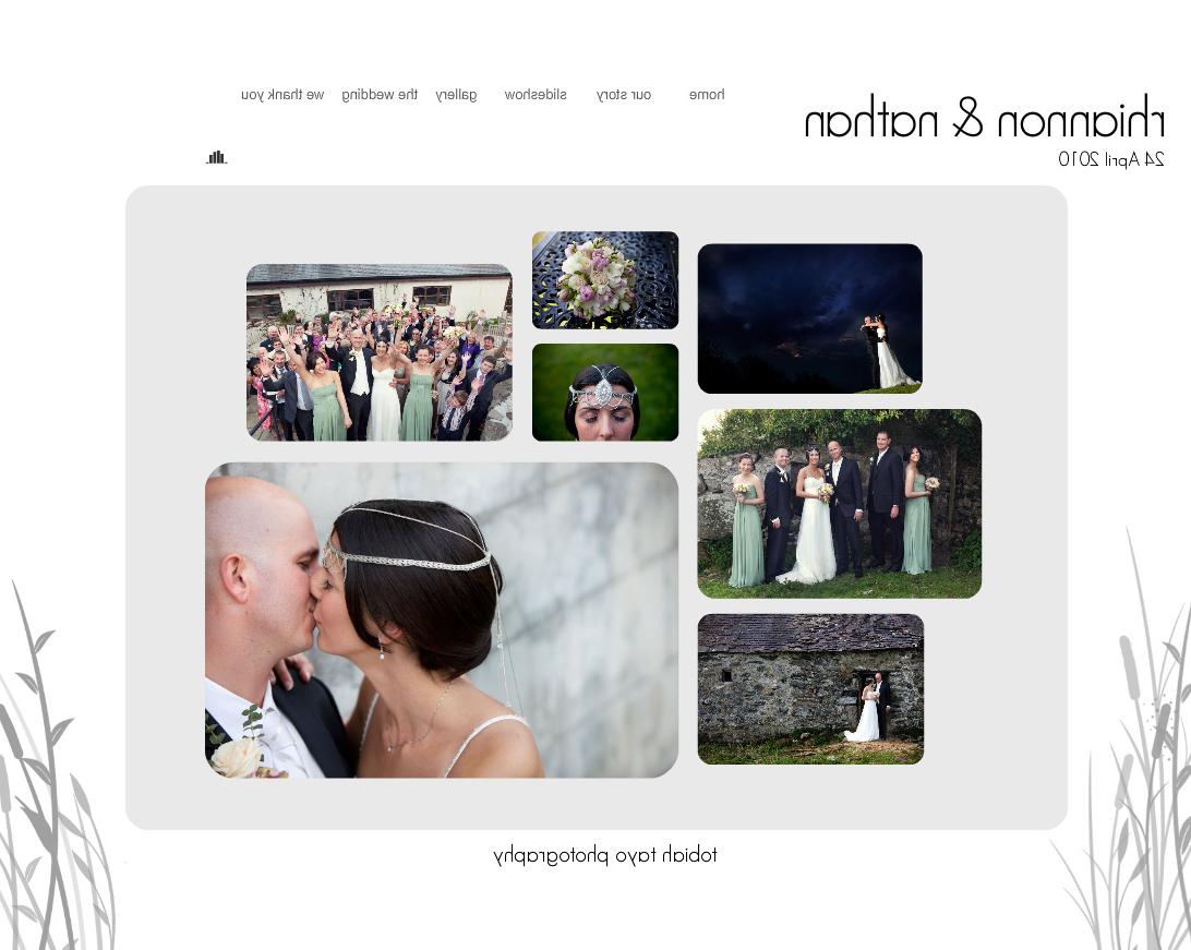 wedding websites sample