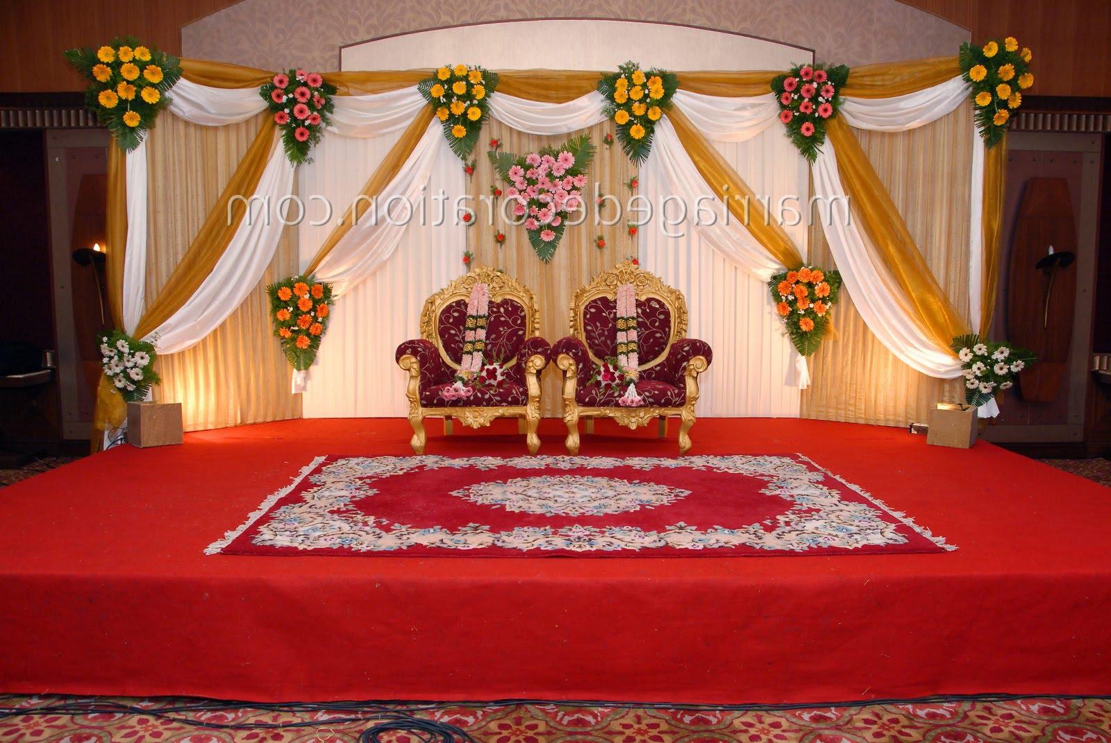 indian wedding stage