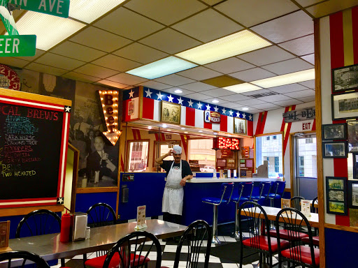 Hot Dog Restaurant «American Coney Island», reviews and photos, 114 W Lafayette Blvd, Detroit, MI 48226, USA