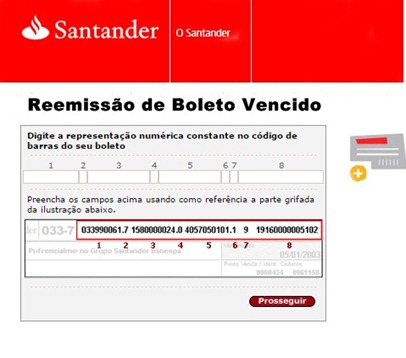 reemissao-de-boleto-vencido-do-santander-www.meuscartoes.com