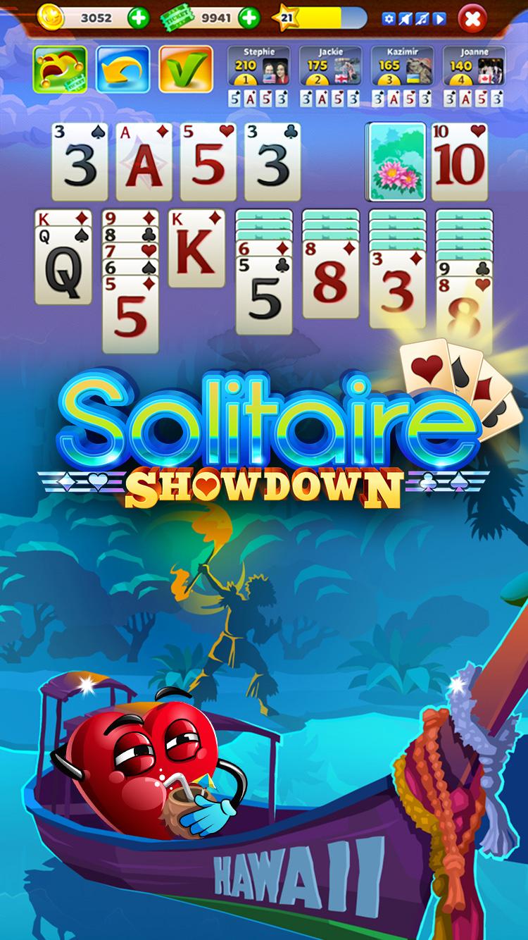 Android application Solitaire Showdown screenshort
