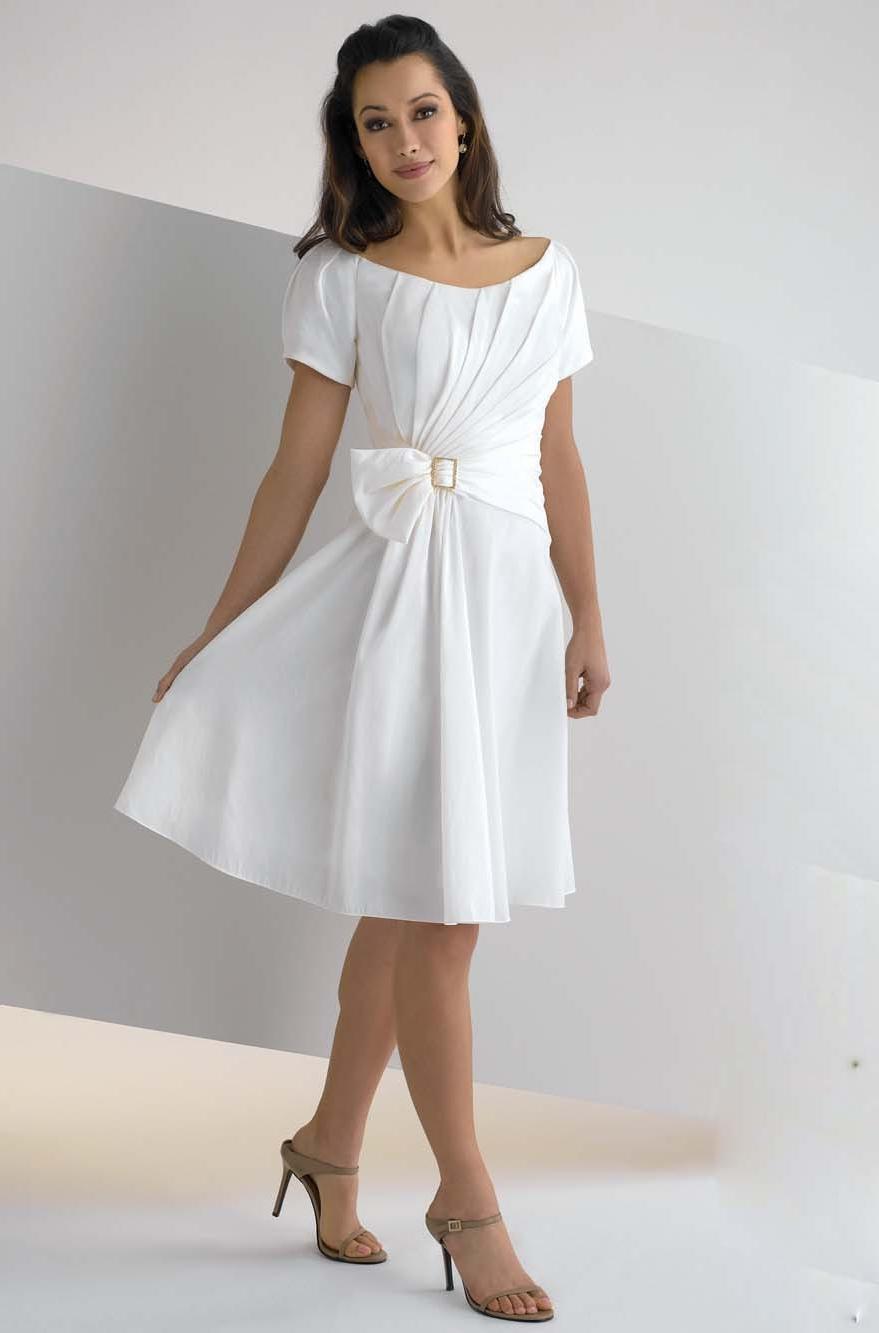 Neckline with Cap Sleeves