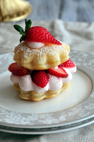 Come check out how to make these elegant and delicious Strawberry Napoleon with a step-by-step video tutorial.  http://uTry.it