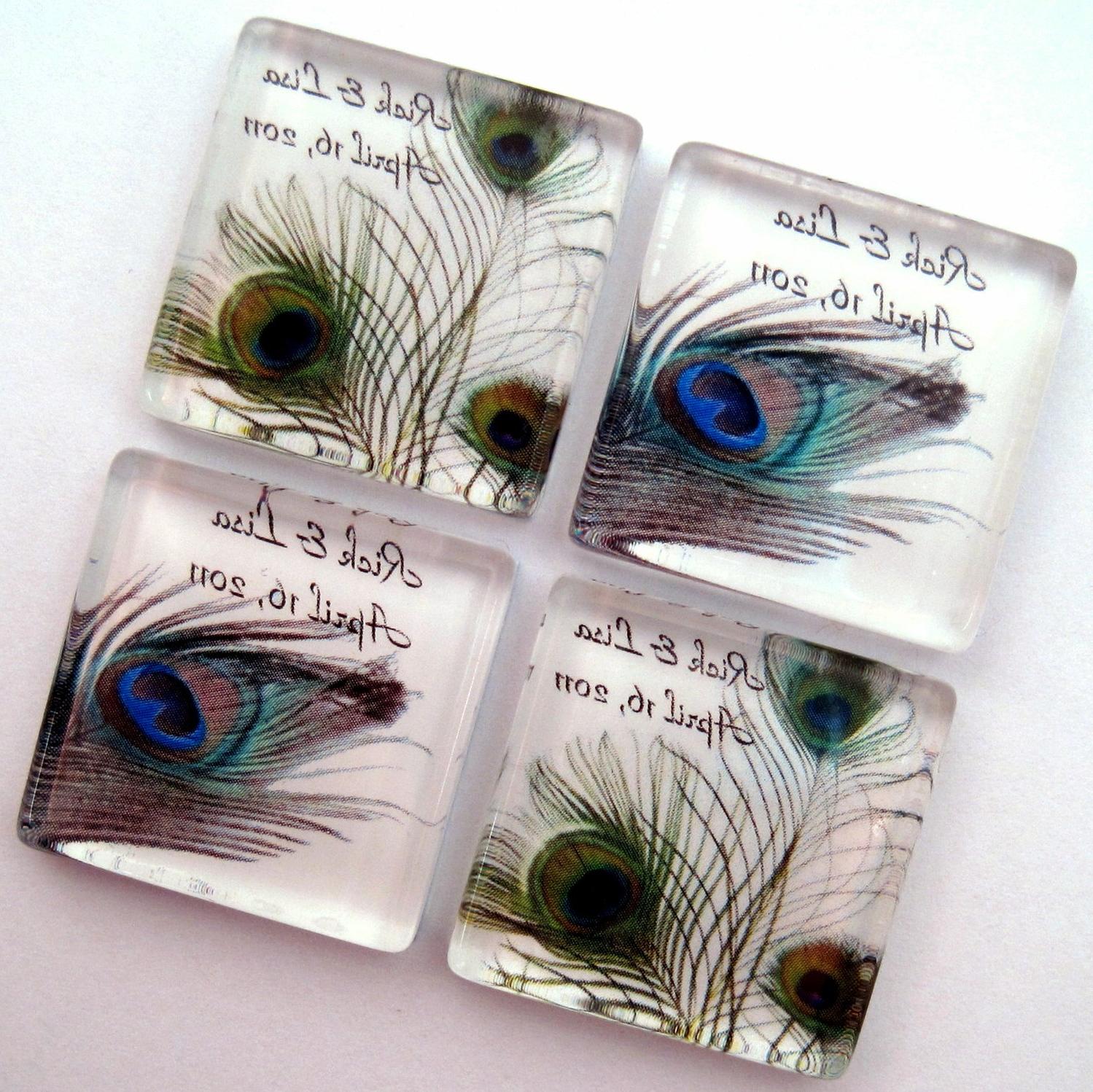 Peacock Wedding Favors