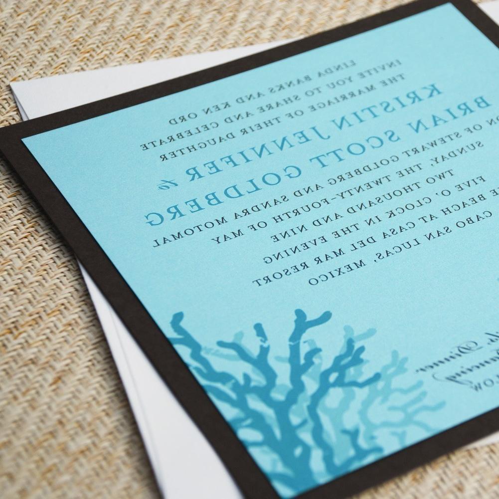 Invitation  Tiffany Blue,