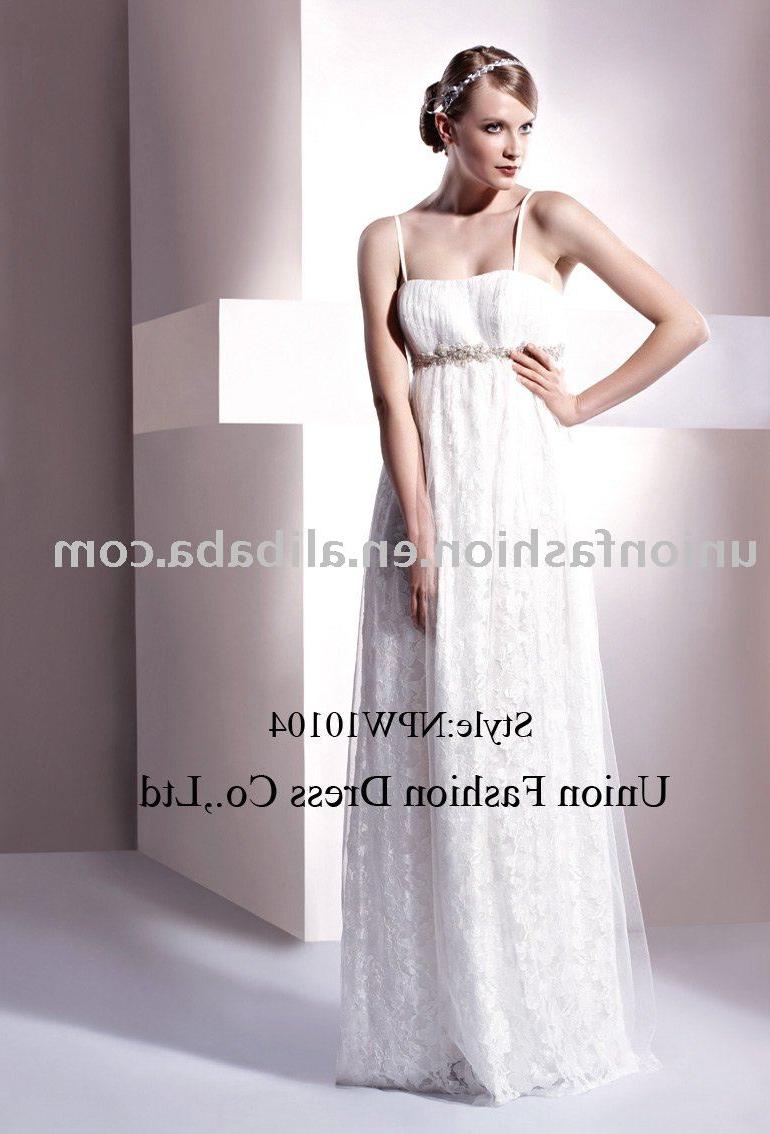 2010 hot sale lovely wedding dress & pregnant wedding dress NPW10104-1