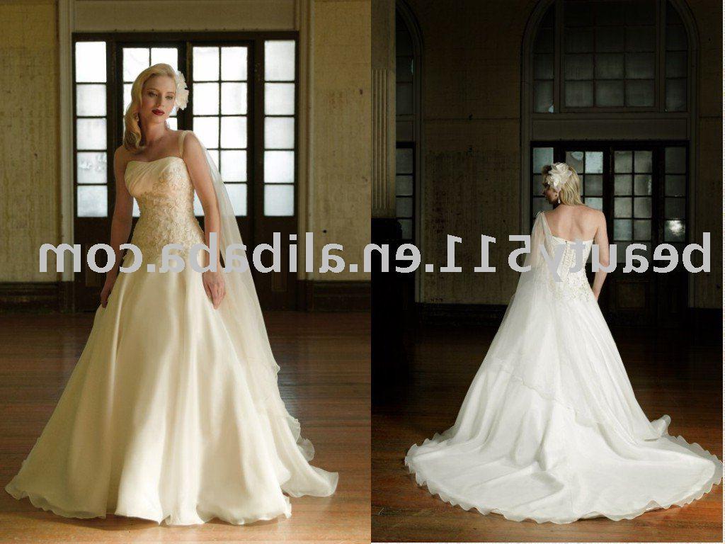 2010 New Style Unique Bridal Dress Wedding Gown CAC691