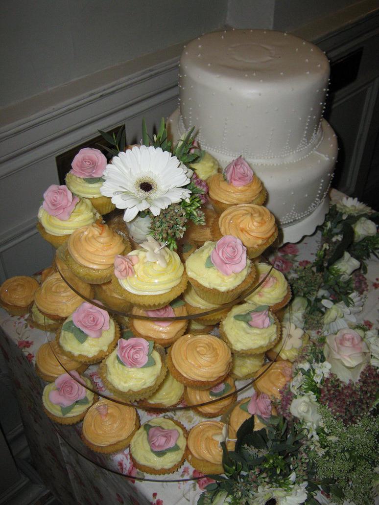 unusually cupcake wedding