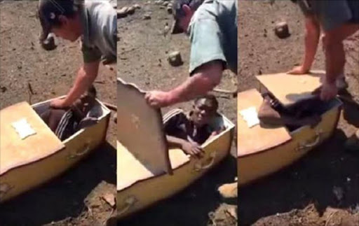 'Please don't kill me' - Second video of coffin assault emerges