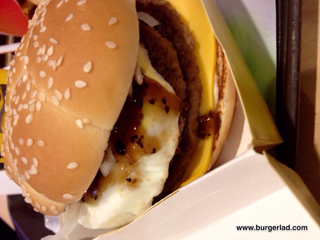 McDonald’s Eggcellent Silly Double Beef