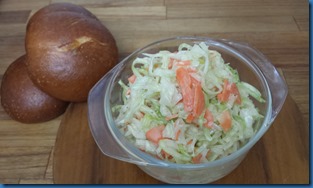 Coleslaw - Krautsalat nach amerikanischer Art - perfekt als Beilage zu Burger