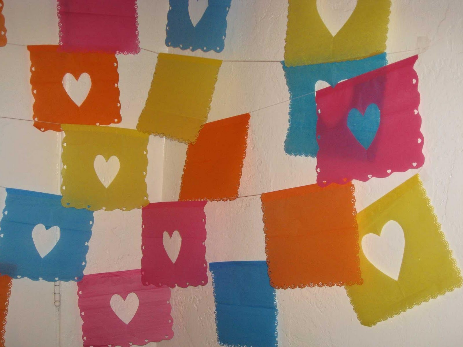 diy tissue paper banners