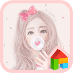 Bubblegum DodolLauncherTheme Apk