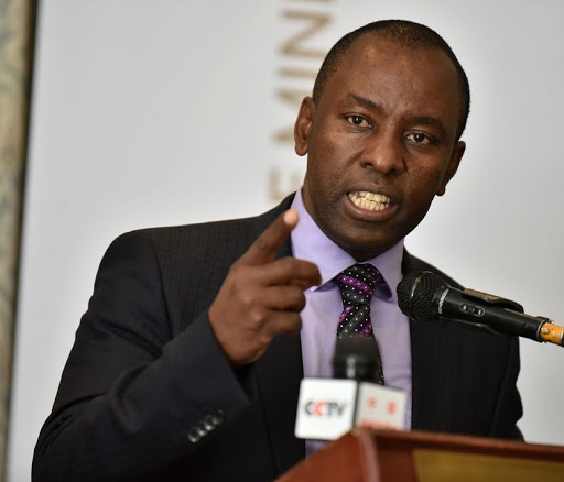 Mosebenzi Zwane, Minister of Minerals and Energy Resources at the Chamber of Mines AGM at the country Club Johannesburg Auckland Park. Pic: Freddy Mavunda. © Business Day