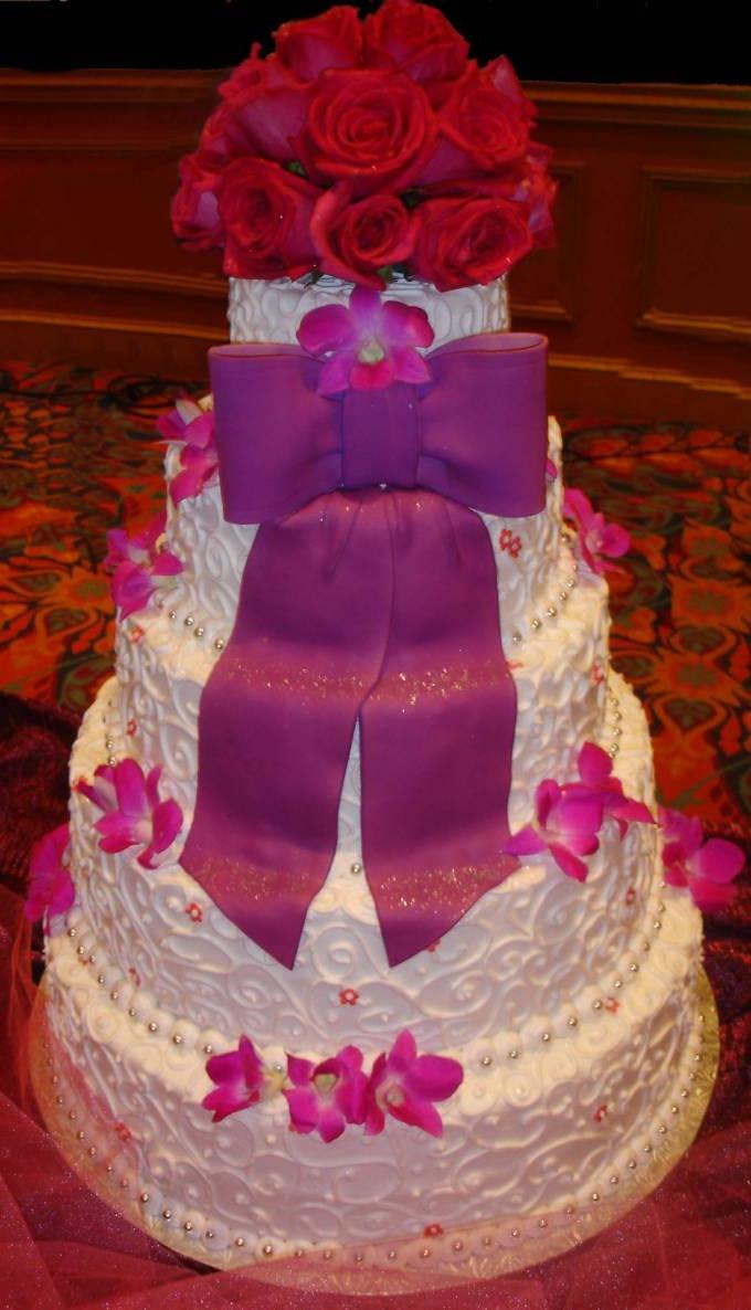 wedding cakes decor with