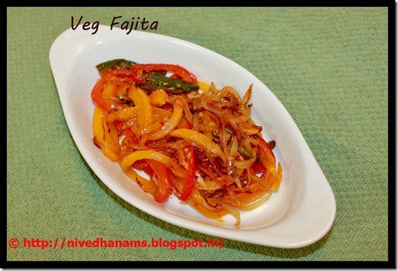 Mexican Cuisine - Veggie Fajita - IMG_1683