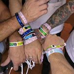 wristband overload at Ultra Japan 2015 in Tokyo, Japan 