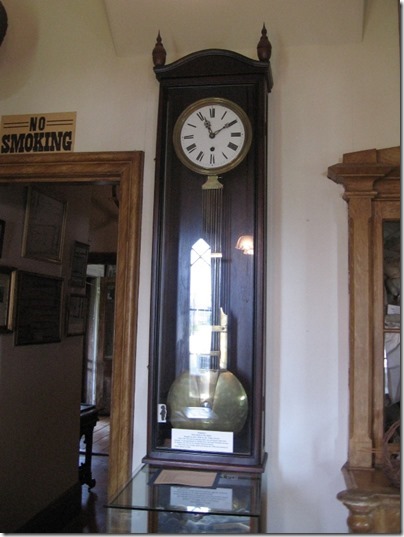 IMG_6477 Regulator Clock inside the 1856 Surgeon's Quarters at the Fort Dalles Museum in The Dalles, Oregon on June 10, 2009