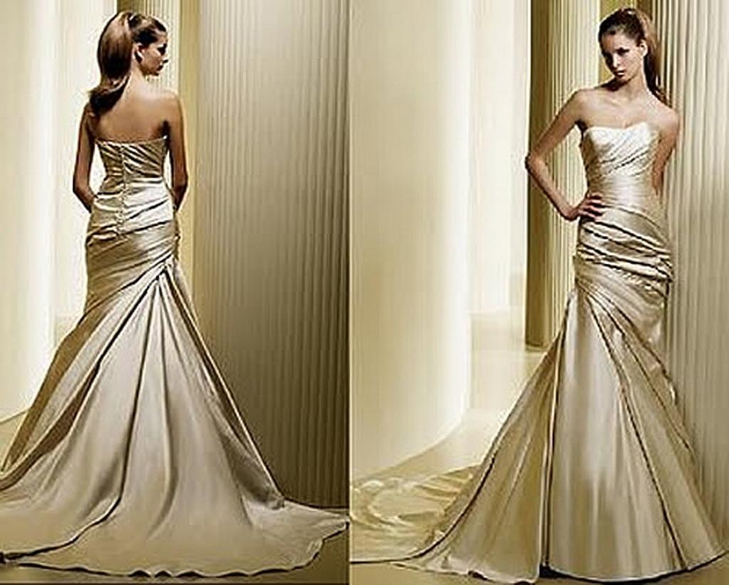 gown wedding color