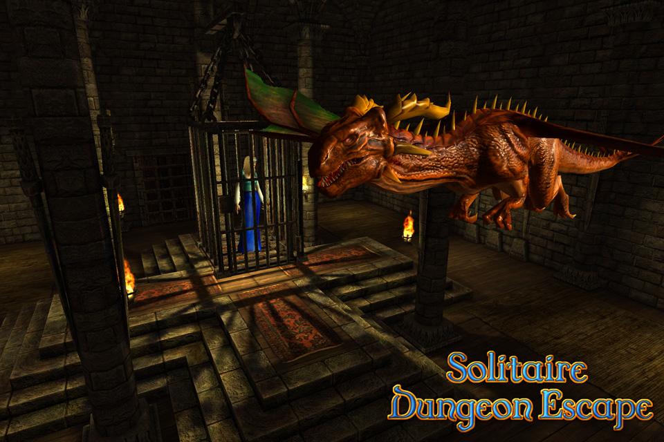 Android application Solitaire Dungeon Escape screenshort