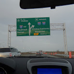 ottawa offramp in Montreal, Quebec, Canada