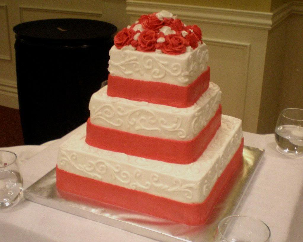 stump wedding cake