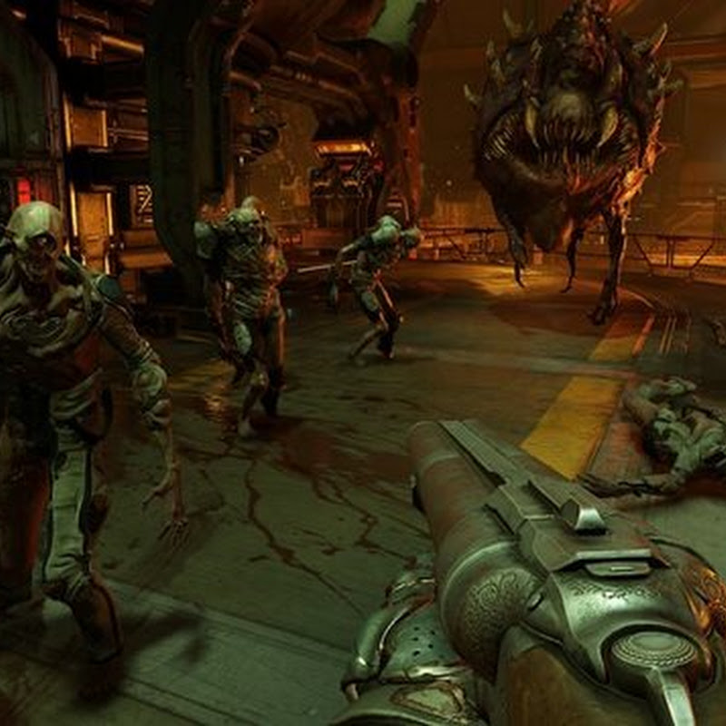 Einige sehr blutige Minuten von Dooms Multiplayer