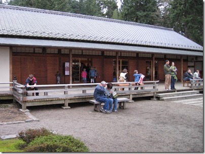 IMG_2616 Pavilion at the Portland Japanese Garden at Washington Park in Portland, Oregon on February 27, 2010