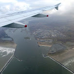 arrival in Holland in IJmuiden, Netherlands 