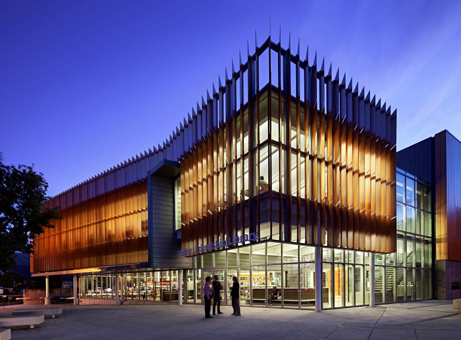 Washington, Distretto di Columbia, Stati Uniti: [TENLEY FRIENDSHIP LIBRARY BY THE FREELON GROUP ARCHITECTS]