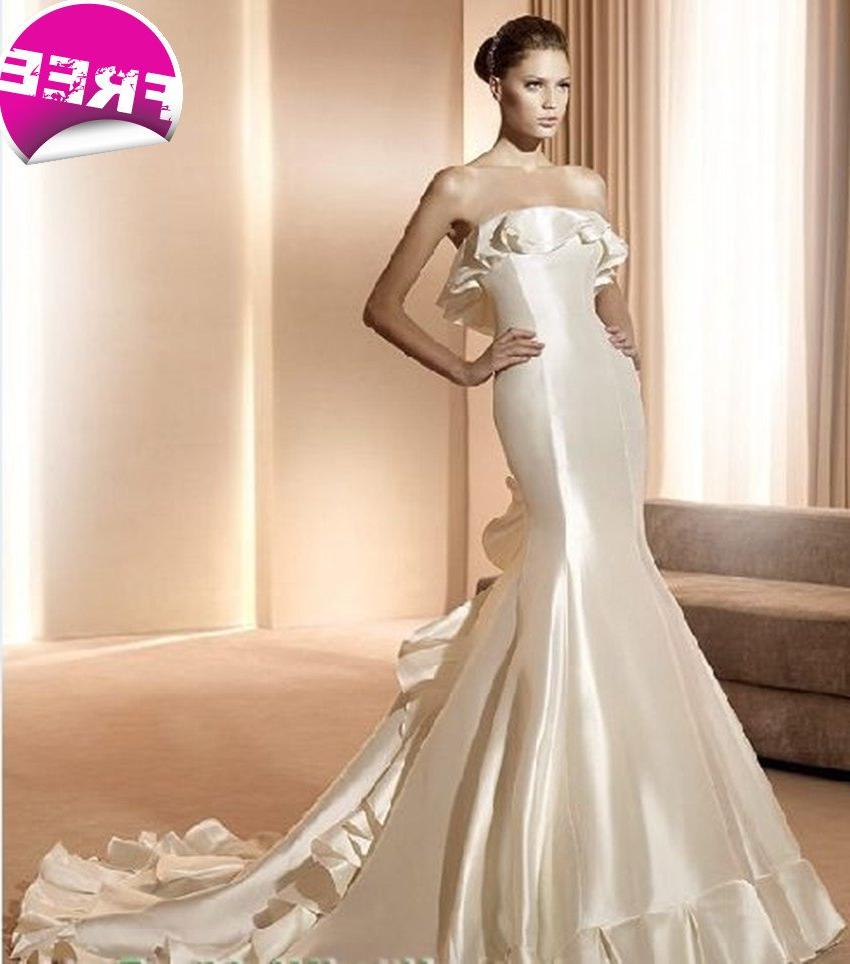 Satin Wedding Dress JIE02