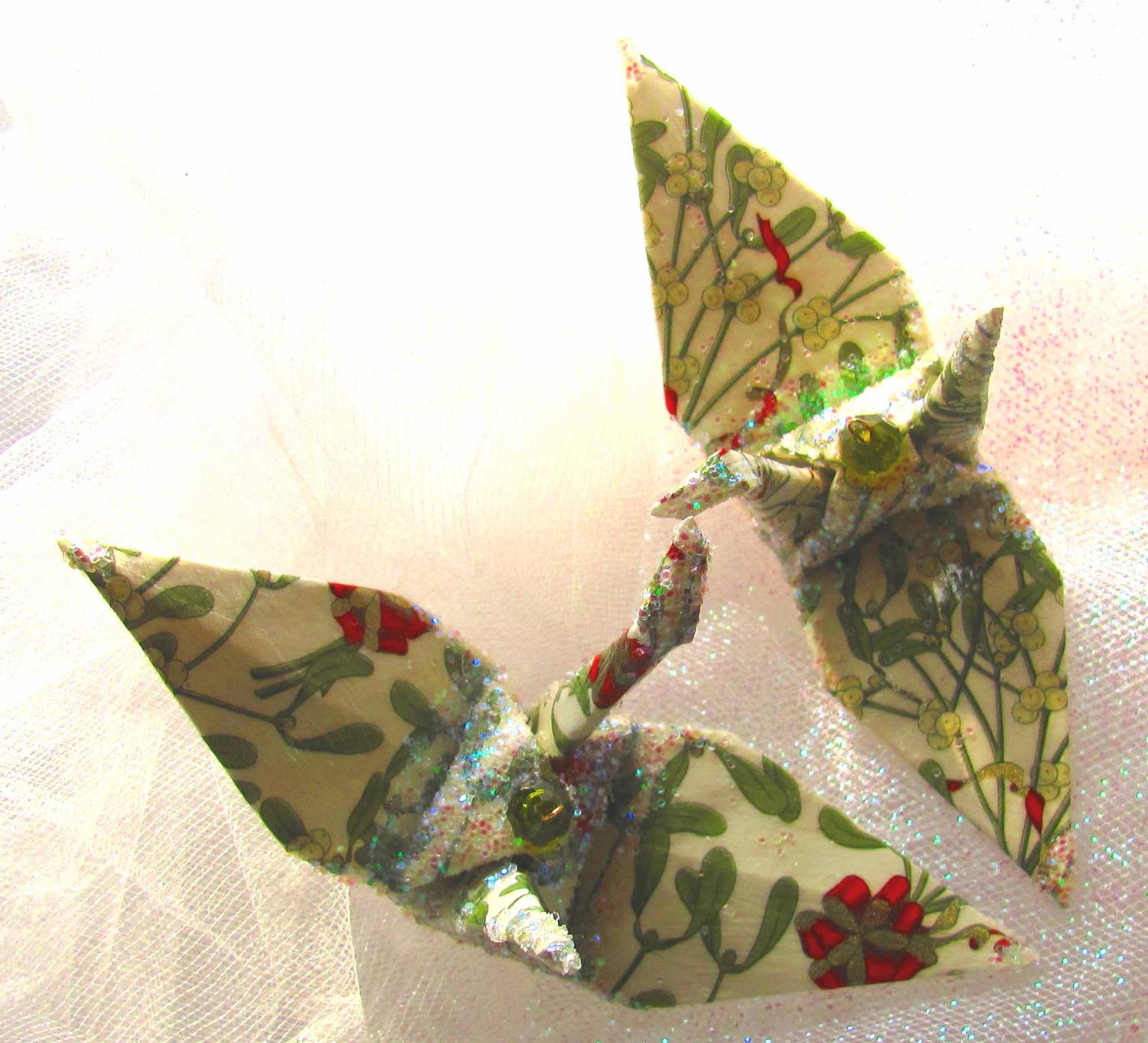 Christmas Ornament Peace Crane
