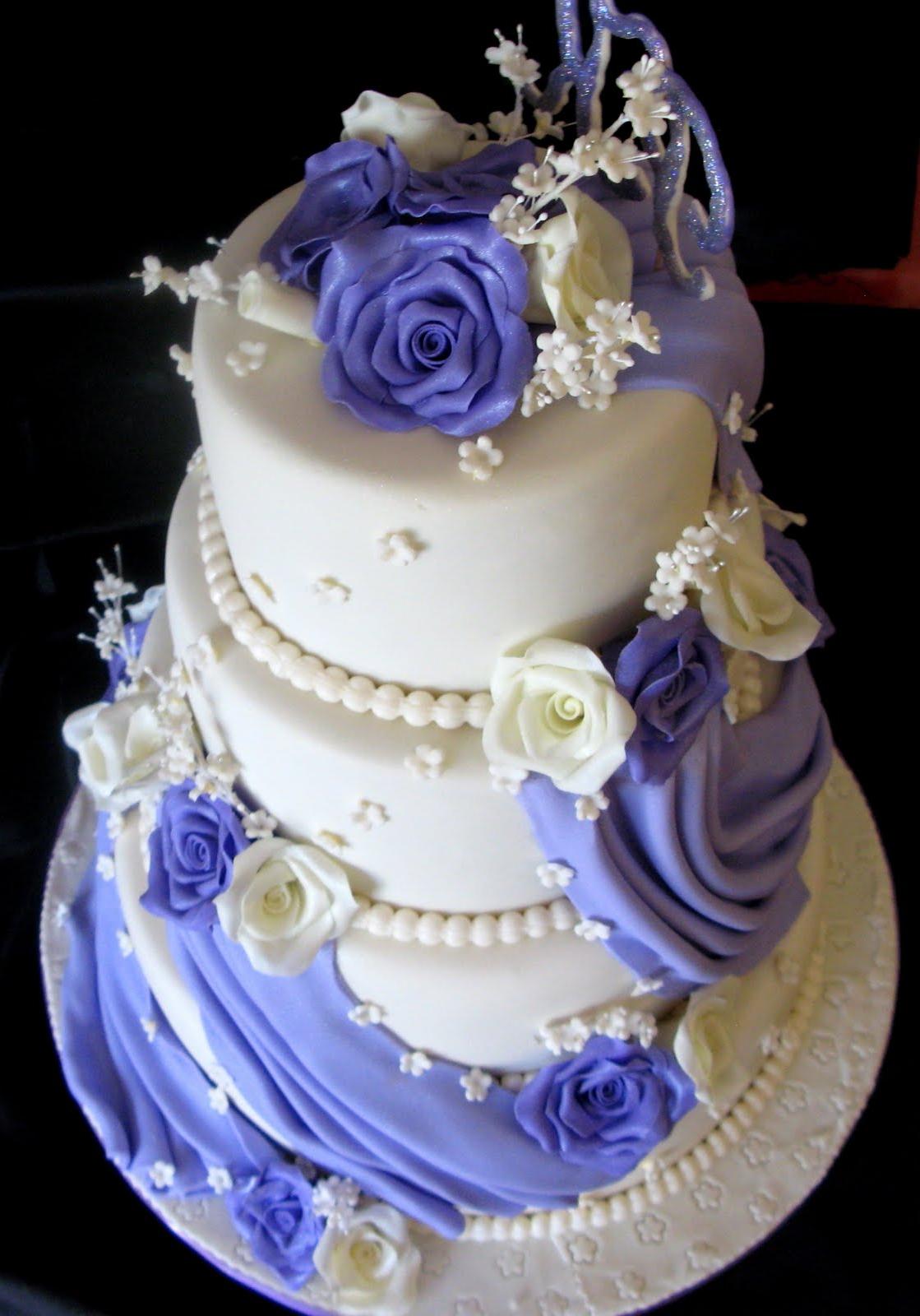 Three - Tier Wedding Cake