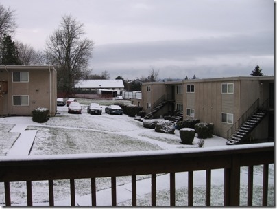 IMG_5367 Snow in Milwaukie, Oregon on January 27, 2009