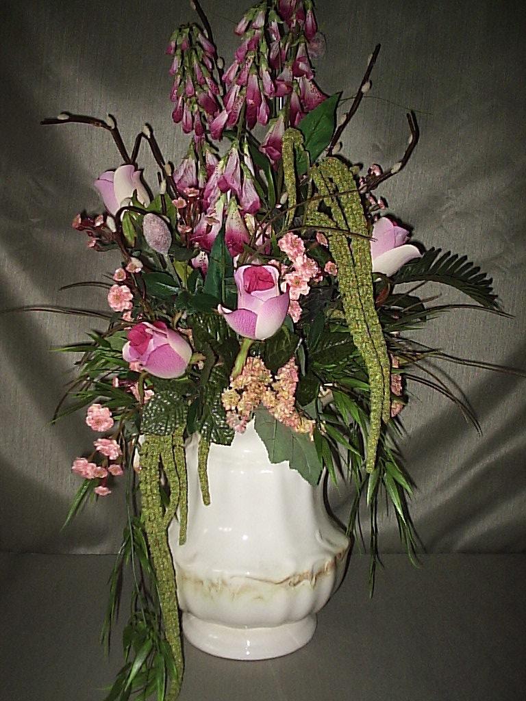 in matching Vase, 30 tall