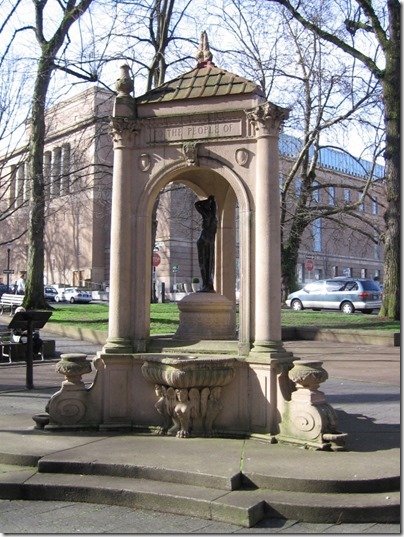 IMG_2095 Shemanski Fountain in Portland, Oregon on February 15, 2010