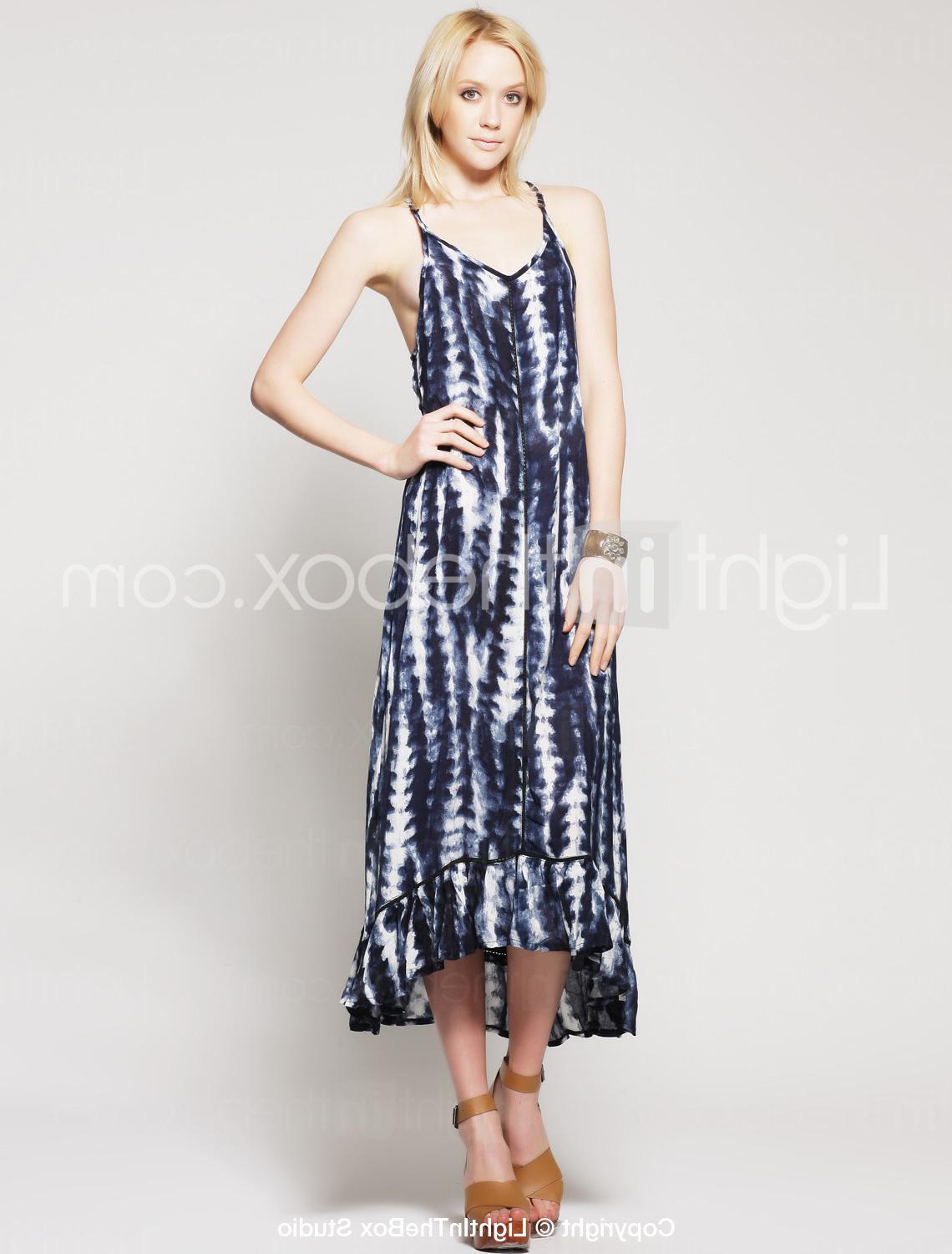 Hem Maxi Dress - US  15.99