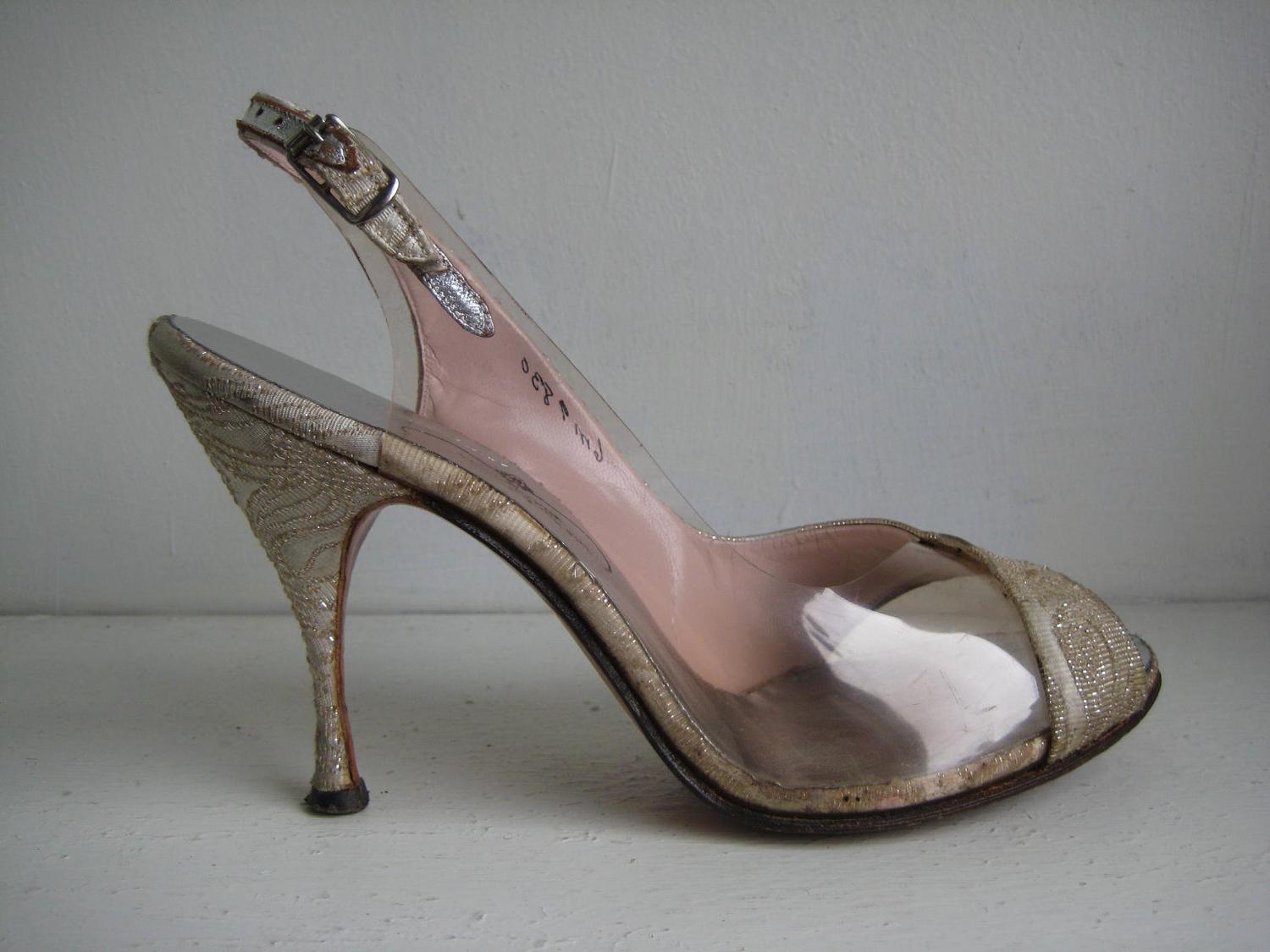 Wedding Shoes Silver