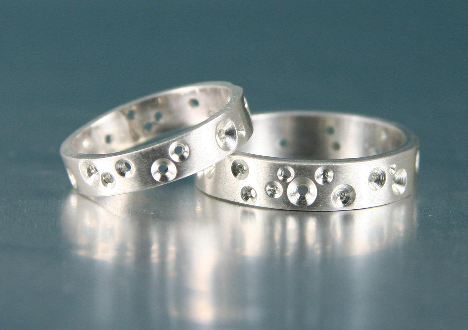 Starlight Wedding Bands Set