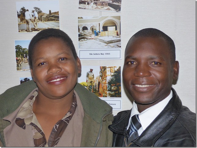 P1040756  Maureen & Onward Chivunga from Zimbabwe